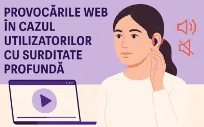 Provocările web în cazul utilizatorilor cu surditate profundă